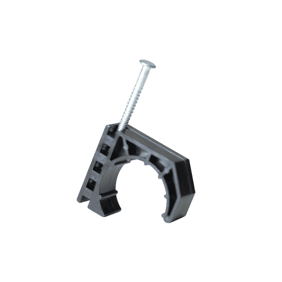 25 Pcs XFITTING 3/4 Inch J-Hook with Nail For Pex Tubing Pipe Support, 26-4-3=25XX