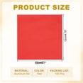 thumbnail image 2 of 5x5 Inch Foil Candy Wrappers, Square Glossy Aluminium Foil Candy Wrapping Paper Red, 100 Pcs, 2 of 7