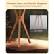 thumbnail image 2 of Lámpara EDISHINE Base de Madera 46 cm Pantalla de Ratán E26 120V, 2 of 8