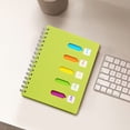 thumbnail image 4 of 5 Subject Notebook College Ruled Spiral Notebook A5 Hardcover Notebook with Divider Tabs 120 Pages Small Notebook for Work Spiral Notebook College Ruled Notebook for Note Taking ,Yellow, 4 of 9