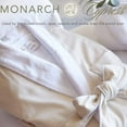 thumbnail image 5 of MONARCH - Plush Lined Microfiber Bath Robe for Women or Men - Super Soft, Durable Luxury Spa, Resort & Hotel Bathrobe, Generously Sized (Unisex), 5 of 6