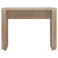 thumbnail image 3 of Bouclair console en Bois Naturel avec Tiroir Nervuré, 3 of 5