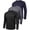 #3 black/dark grey/navy, variant on 3 Pack Long Sleeve Shirts for Men/Mens Workout T-Shirts Moisture Wicking Lightweight