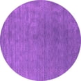 thumbnail image 1 of Ahgly Company Indoor Round Abstract Pink Contemporary Area Rugs, 3' Round, 1 of 4