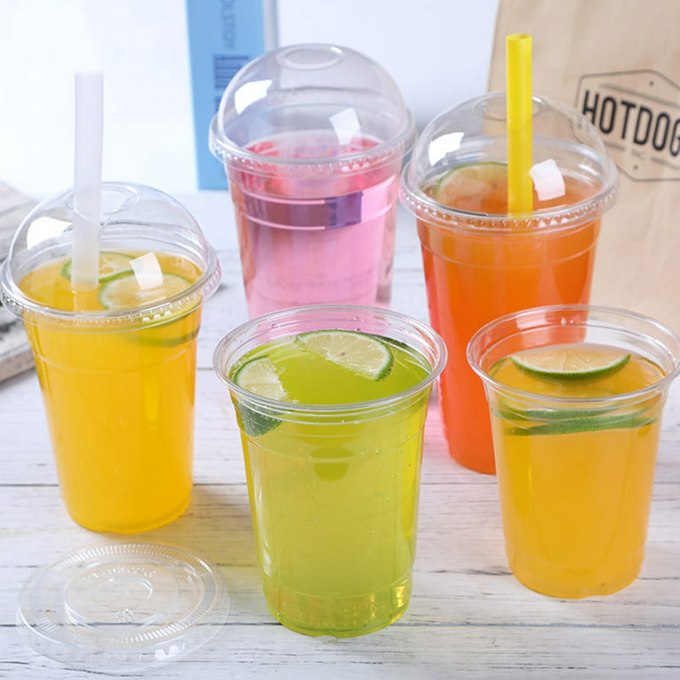 Disposable PET Plastic Juice Cups and Lids - Buy Plastic Juice