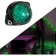 thumbnail image 3 of APSMOTIV 2 Pcs Mount Green LED Rear Side Marker Indicator Lights for Trucks, Traile,Cab Marker, RV Marker,Marine Led Light for Boats,Taillight Brake Stop Lamp12V, 3 of 6