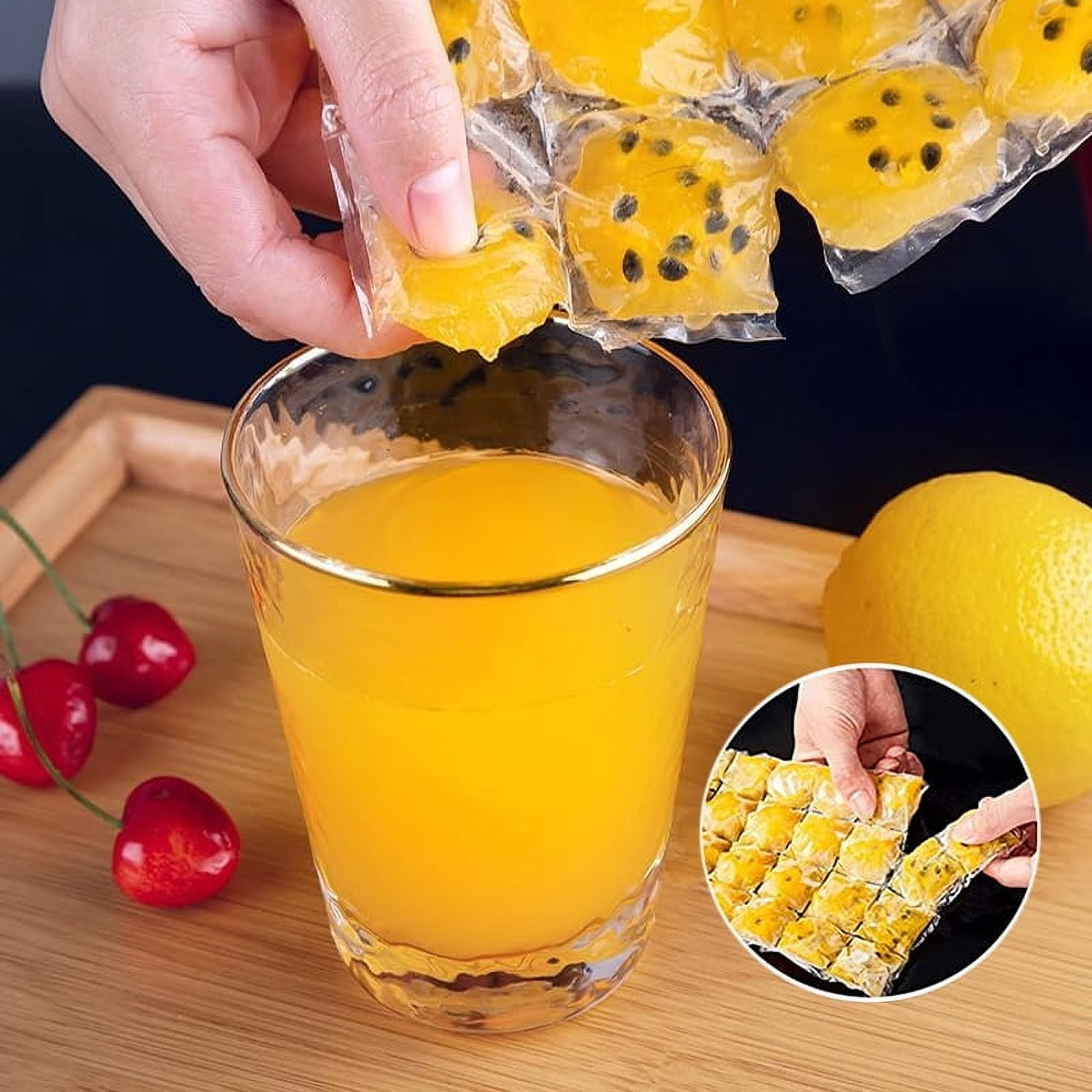 Disposable Self Seal Freezing Ice Cube Bag,Easy Release Molds,Cocktail Whiskey Ice Cubs,Cold Ice Pack Cooler Bag for Chill Drink