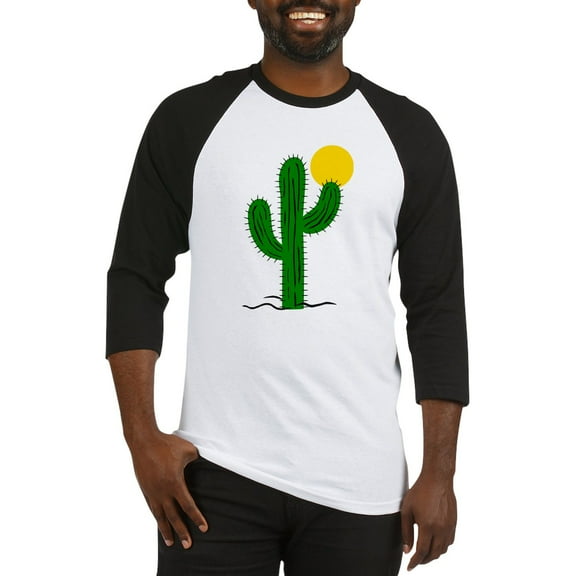 CafePress - Cactus116 Baseball Jersey - Cotton Baseball Jersey, 3/4 Raglan Sleeve Shirt