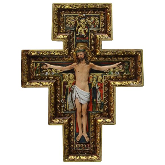6" Joseph's Studio Renaissance San Damiano Religious Wall Cross