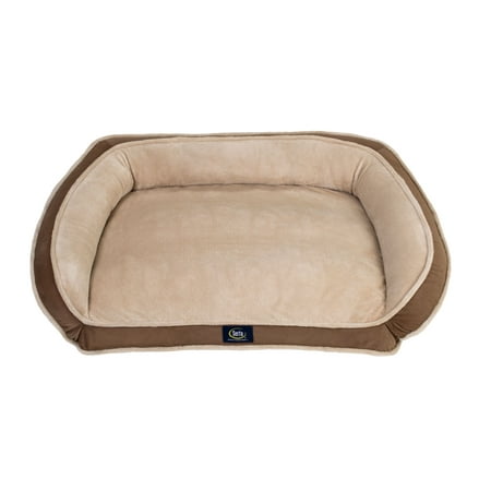 SertaPedic Memory Foam Couch Dog Bed (Color may