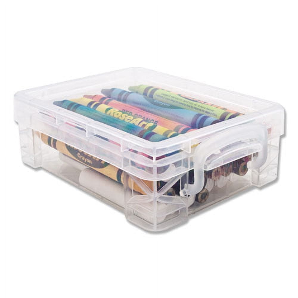 94456 Crayon Plastic storage 4 1/2 in. W x 9 in. L x 1 3/8 in. H