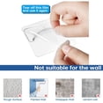thumbnail image 4 of 6Pcs Adhesive Curtain Rod Holder Bath Curtain Rod Pole Bracket, 4 of 5