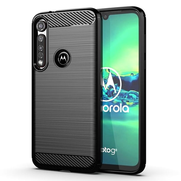 Funda de fibra de carbono a prueba de golpes para Motorola Moto G9 Plus Play G8 E6 E5 G6 G7 Play Plus One Macro Action E6s, funda parachoques xuanjing unisex