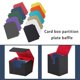 thumbnail image 2 of Elegant PU Leather Card Baffles Checkered Adjustable Game Card Case Divider Compacts Game Organization Tool turquoise, 2 of 4