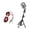 Silver, variant on Professional Dynamic Microphone Set With Shock Mount For Broadcasting