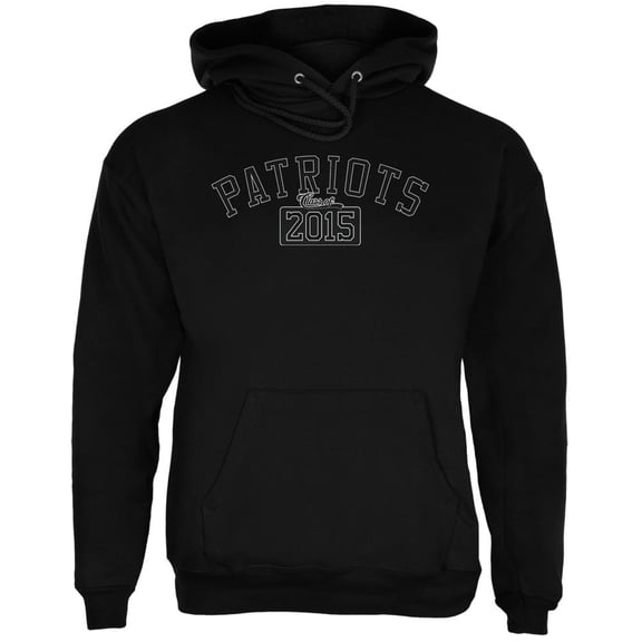 Graduation - Patriots 2015 Black Adult Hoodie - X-Large