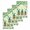 Green Yellow, variant on St. Patrick's Day Kitchen Dish Towels for Drying Dishes Set of 4, Green Leaf Gnomes Shamrock Clovers Waffle Weave Microfiber Hand Tea Bathroom Towels Quick Dry & Absorbent Towel 15.7x23.6