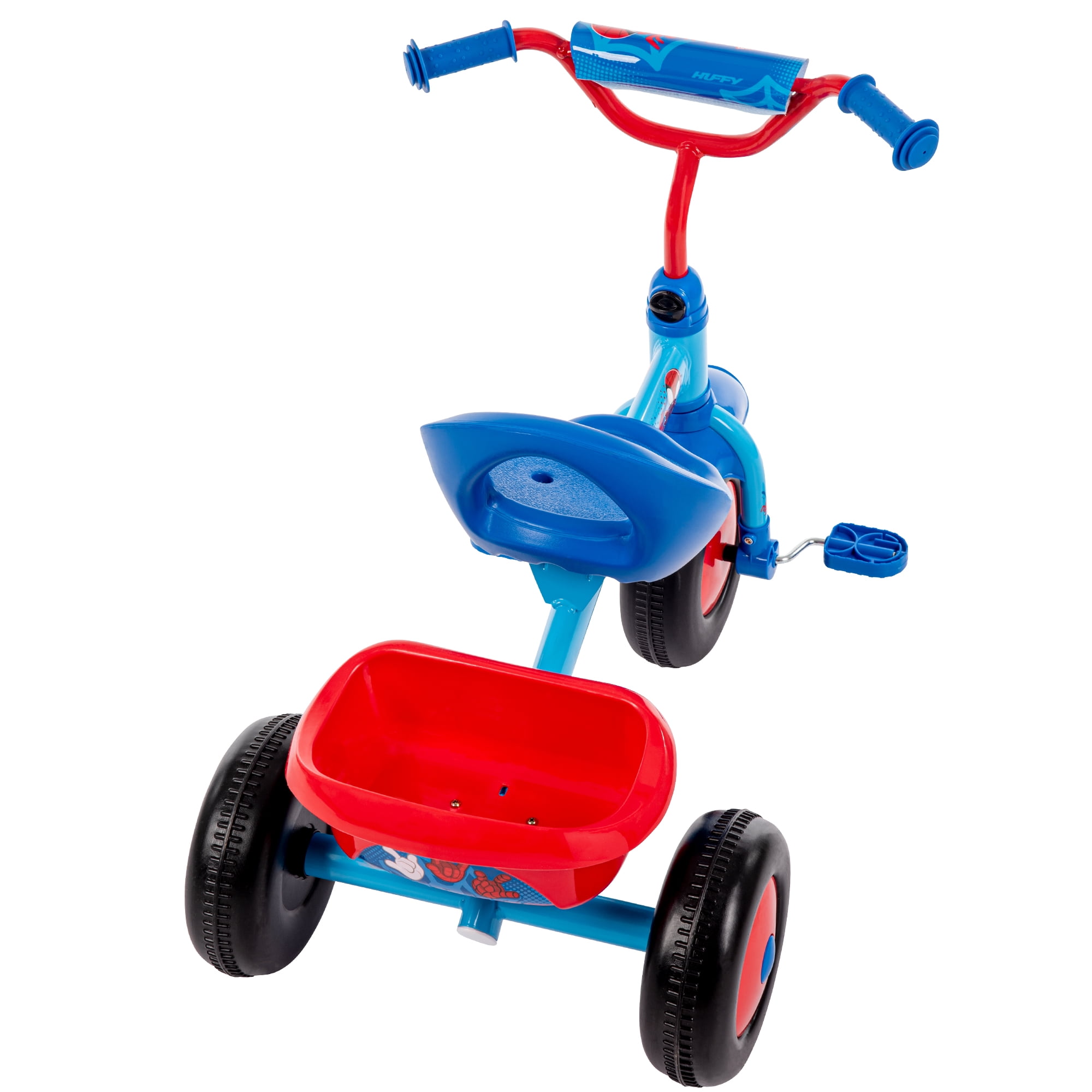 Huffy Spider-Man/Spidey and His Amazing Friends Tricycle, Ages 3+, Blue, Kids, Boys