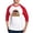 Red/White, variant on CafePress - Cicadas Let's Make Some Noise Loves Cicada Insect - Cotton Baseball Jersey, 3/4 Raglan Sleeve Shirt