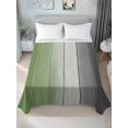 thumbnail image 2 of Full Size Flat Sheet Only, Sage Green Gray Ombre Soft Brushed Microfiber Bed Sheets, Vintage Country Wooden Hotel Quality Breathable Bedding Top Sheet, Easy Care, 81"x96", 2 of 9