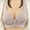 Purple, variant on TAIAOJING Women's Plus Size Full Coverage Front Closure Bra Fashion Lace Front Buckle Underwear Without Rims Vest Lace E Bra Brassiere