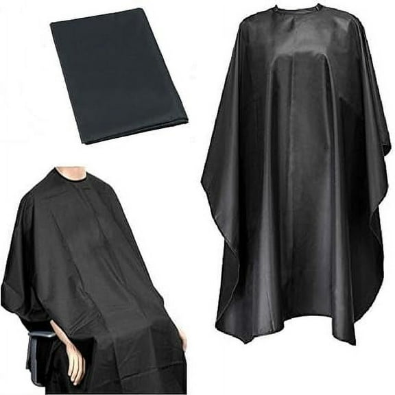 Barber Cape, Salon Station Waterproof Anti-static Hairdresser Apron Smock Gown for Hair Cut, Hair Color, Hair Stylist, Hair Dying, Hair Treatment, Perm and Makeup for Men/Women