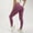 Purple, variant on Baqcunre yoga pants women Women's Leggings Workwear Fitness Pants Women's High Elastic Tight Yoga Pants Jogging Running Yoga Pants AG,L