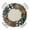 Beige Forest Green Navy Blue, variant on Yellow Baroque Round Tablecloth for 45-54 Inch Tables, Fitted Table Cover with Elastic Edge, Rustic Luxury Damask Scroll Floral Waterproof Outdoor Table Cloth Protector for Patio Garden Dinner Picnic