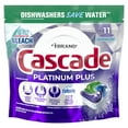 Cascade Platinum Plus Dishwasher Detergent Action Pacs, Fresh Mountain