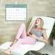 thumbnail image 2 of Calendario de pared de 18 meses 2026-2027 | Enero de 2026 a junio de 2027 | Encuadernación doble con gancho para colgar | Diseños mensuales con acuarela | Papel grueso resistente a la tinta |, 2 of 9