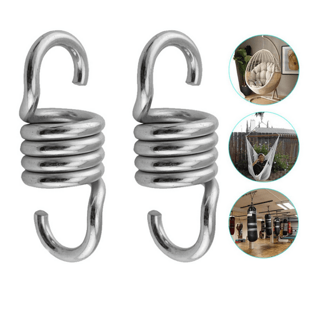 2 Pieces 7mm Hanging Chair Spring, High Load, Rust-proof And Strong ...