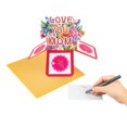 thumbnail image 6 of Yihuala Popup Flower Greeting Card Happy Mother's Day Invitation Card with Envelope Handmade Colorful Flowers Surprise Cards, 6 of 13