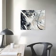 thumbnail image 4 of Orinice Abstract Canvas Wall Art for Bedroom Bathroom Living Room Wall Decor Black White Grey Modern Abstract Canvas Pictures Abstract Prints Artwork Home Office Wall Decoration  16x12in, 4 of 6