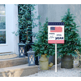 thumbnail image 4 of Eveokoki Happy New Year 2026 - Patriotic Celebration Sign With Stake Sturdy Aluminum Yard Sign 4.6x6inch Welcome New Year Garden Signs Holiday Winter House Outdoor Outside Decorations, 4 of 4