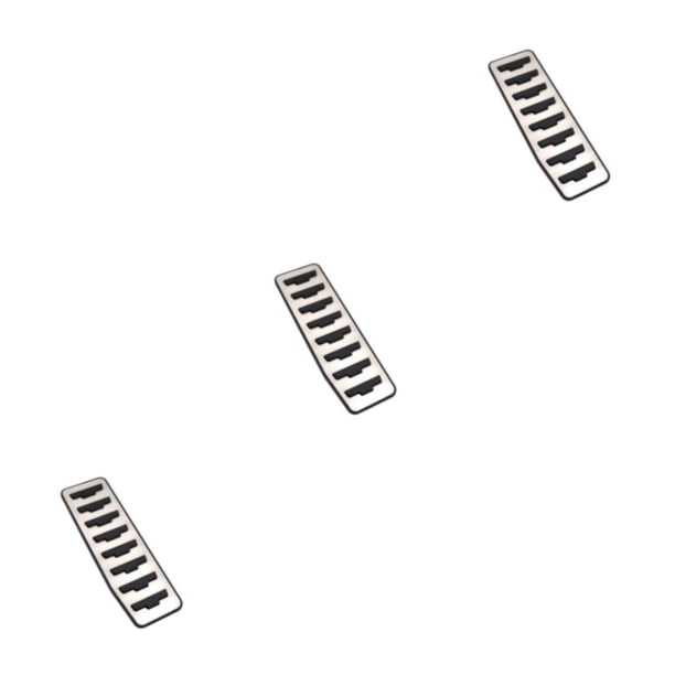 Scienceny Práctico juego de pedales de coche para reemplazo de pedales: mejora la comodidad de conducción R Discovery Sport Car Pedal Cover Type1 NO1