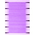 thumbnail image 1 of Ahgly Company Indoor Rectangle Abstract Purple Contemporary Area Rugs, 2' x 5', 1 of 4