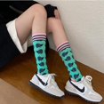 thumbnail image 3 of Bas Colorés Mode Printemps Automne Chaussettes pour Femmes Plante Hedgehog Slothsi Chaussettes en Coton Personnalité Chaussettes Droites Tendance Taille Unique, 3 of 6
