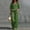 Green plus size matching sets a1, variant on Cagogo Women Plus Size 2 Piece Set V Neck Short Sleeve Top Wide Leg Pants Casual Summer Boho Vacation Outfits Loose Matching Lounge Sets Tracksuits Travel Cruise Clothes, Khaki 2XL