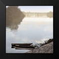 thumbnail image 2 of Blaustein, Alan 15x15 Black Modern Framed Museum Art Print Titled - Boats on the Seine #2, 2 of 5