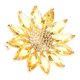 thumbnail image 1 of Broche de margarita pequeña con forma de flor de cristal, joyería, regalo de cumpleaños y San Valentín, 1 of 7