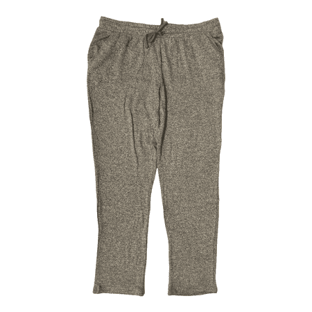 Natori Women's Ankle Length Soft Stretch Knit Lounge Pant (Heather Grey, S)