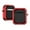 Red, variant on Case with Keychain Compatible with Airpods 2nd Gen / 1st Gen, PC & TPU Protective Hard Cover Supports Wireless Charging (Front LED Visible) Earbuds Accessories for AirPods 2 / 1 - Red