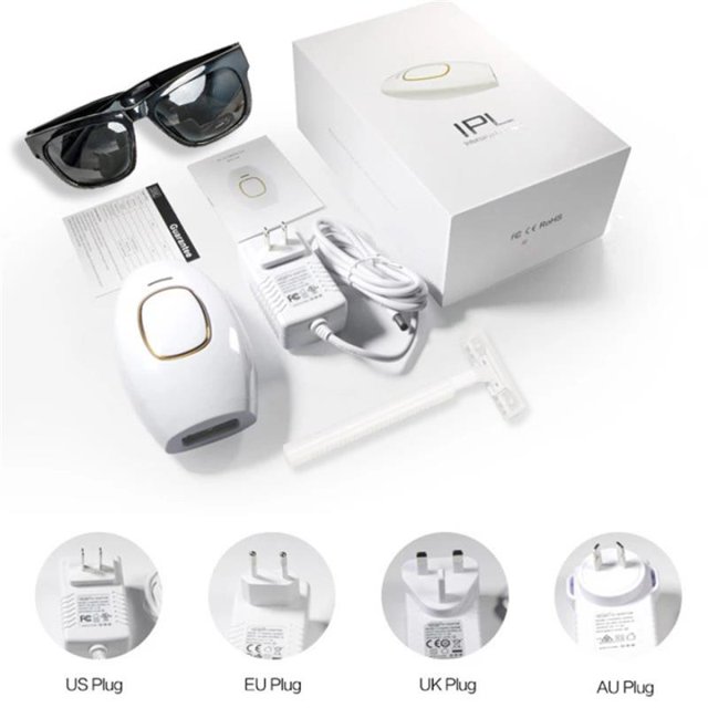 Laser Epilator Painless For Women Hair Removal Home Use Devices Body Bikini IPL 500000 Flash Depilator Pulses qym unisex