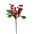 thumbnail image 1 of Red Berries Christmas Decoration Simulation Foam Small Pulp Fake Plant Atmosphere Artificial Flower, 1 of 6