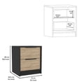 thumbnail image 6 of Black 3 Piece Furniture Set - Secure Interlocking for Tool - free Assembly - Bedroom Decor - Long - lasting Furniture, 6 of 6