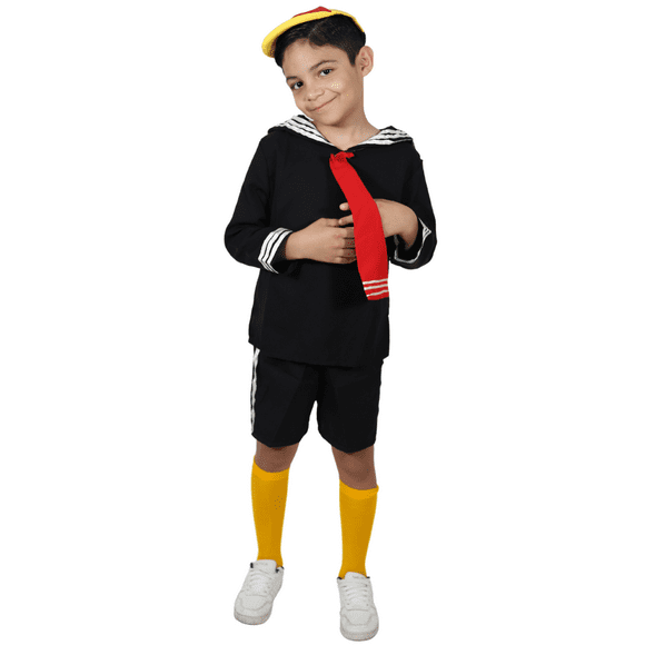 Disfraz Kiko de la Vecindad del Chavo para Niños Infatil Talla 1 año