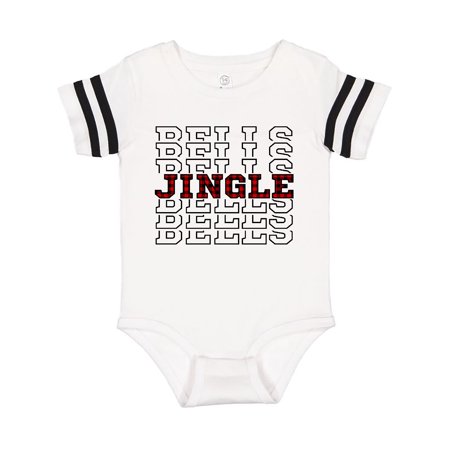 

Inktastic Athletic Plaid Jingle Bells Gift Baby Boy or Baby Girl Bodysuit
