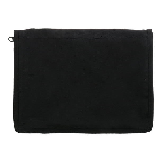 Carpeta de archivo de documentos con cremallera de 1 pieza Bolsas de archivo de tela Oxford Bolsa de almacenamiento Soporte