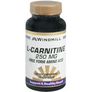 Windmill L-Carnitine 250 mg Capsules 50 Capsules (Pack of 4)
