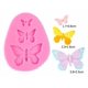 thumbnail image 1 of Molde de silicona de 3 piezas con forma de mariposa for manualidades, decoración creativa for repostería, fondant, chocolate y arcilla epoxi., 1 of 2